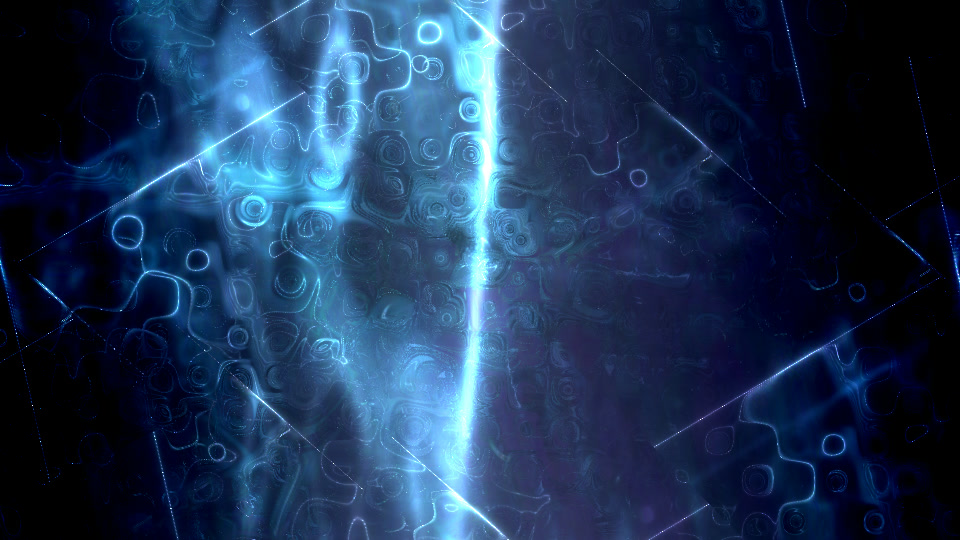 Aqua Filaments, an actual MilkDrop frame