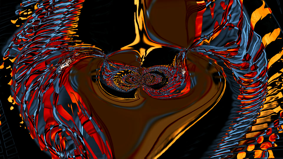 Peacock Weave, an actual frame from Omadrop